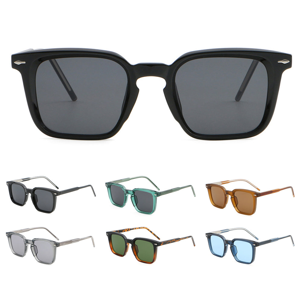 2023 retro magazine oversize round thick frame cp legs gradient color green custom logo sun glasses manufacturers